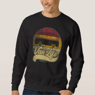 Sudadera Camper Camp Van Life Retro Campamento de Rv Vintag