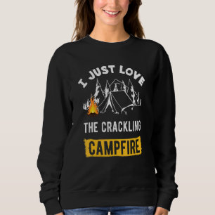 Sudadera Camper Campfire Tent Camping