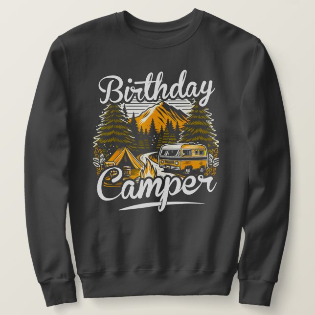 Sudadera Camper Camping Camper Lover (Anverso del diseño)