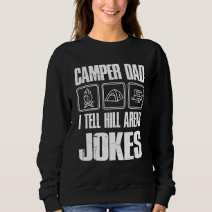 Sudadera Camper Dad I Tell Hill Areas Chistes