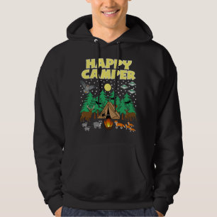 Sudadera CAMPER FELIZ DE CAMPER - Camping divertido con cri