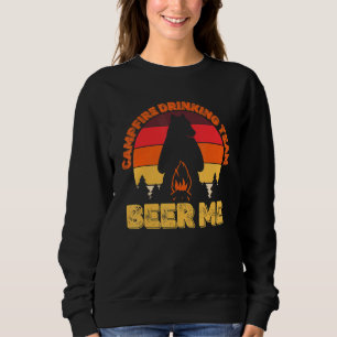 Sudadera Campers Campfire Equipo de Beer Me Camping Bea