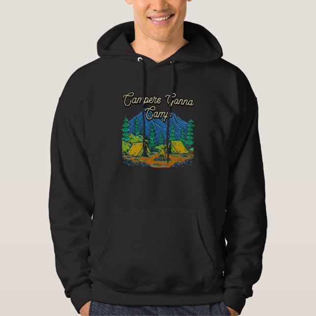 Sudadera Campers Gonna Camp Summer Vacation Tropical Trip C (Anverso)