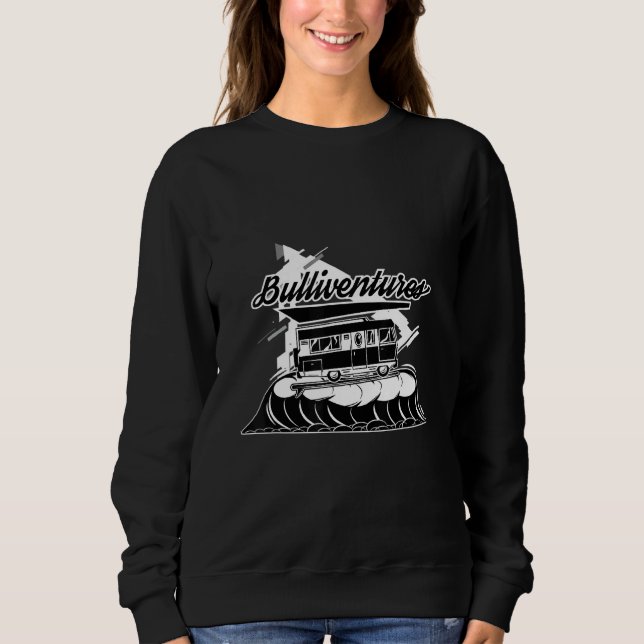 Sudadera Camping Bulliventures I Travel Surfing Motorhome V (Anverso)