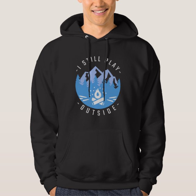 Sudadera Camping Campfire Camping  I Still Play Outside  1 (Anverso)
