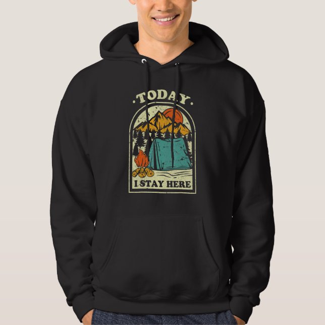Sudadera Camping Camping People Camper Mountain Camp (Anverso)