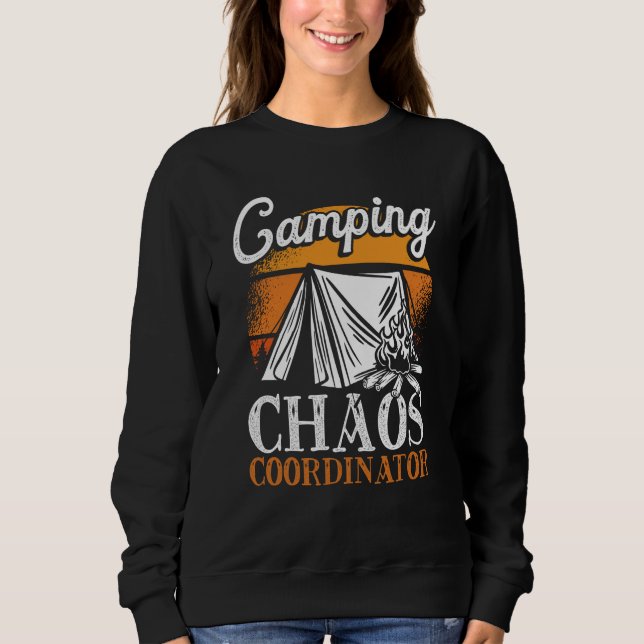 Sudadera Camping Chaos Coordinator Camping (Anverso)