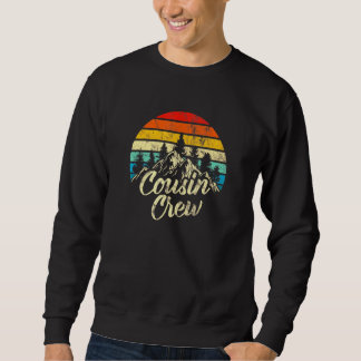 Sudadera Camping Cousin Creww Camping Outdoor Sunset Summer