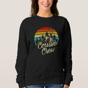 Sudadera Camping Cousin Creww Camping Outdoor Sunset Summer