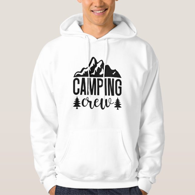 Sudadera camping crew (Anverso)