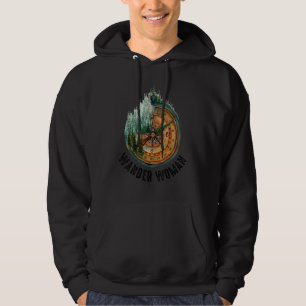 Sudadera Camping de brújula para mujeres de montaña Wander