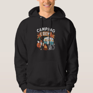 Sudadera Camping de camping divertida camarera