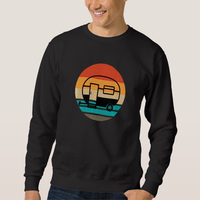 Sudadera Camping de caravana (Anverso)