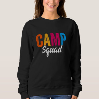 Sudadera Camping De La Familia Camp Squad Para Hombres Que