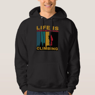 Sudadera Camping de Senderismo en ascensión Retro de la Vie
