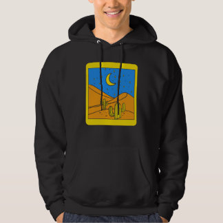 Sudadera Camping Desert Landscape Cactus Desert Life Succul