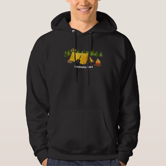 Sudadera Camping destruido Chica Granola (Anverso)