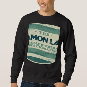 Sudadera Camping en Salmon Lake sin tiburones y sin sal Ala