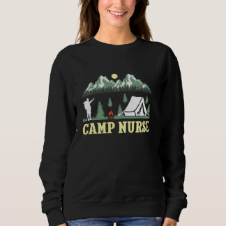 Sudadera Camping Enfermería Camp Nurse Summer diseño divert