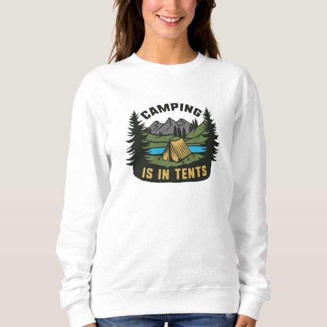 Sudadera Camping Está En Las Tiendas (Anverso)