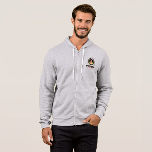 Sudadera Camping exterior Hoodie Full Zip de los hombres