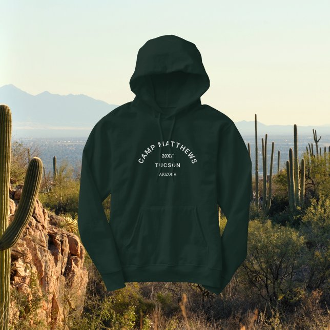 Sudadera Camping familiar Viaje Escudo blanca Mujeres verde (Subido por el creador)