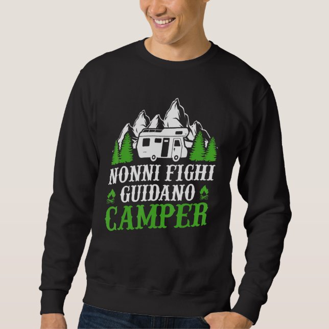 Sudadera Camping Fanny Abuelitos Conduciendo Camping (Anverso)