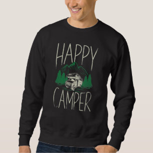 Sudadera Camping Happy Camper Motorhome Campervan