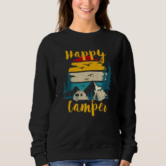 Sudadera Camping  Hiking  Happy Camper  Classic