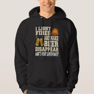 Sudadera Camping I Incendios de luz y hacer desaparecer a l