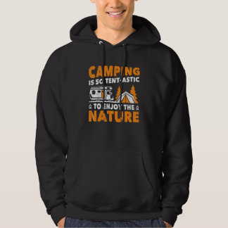 Sudadera Camping is so tent astic to enjoy the nature campe