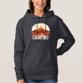 Sudadera Camping Life Forever, acampada y senderismo