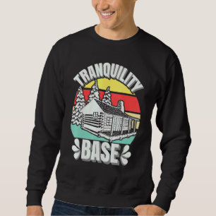 Sudadera Camping Log Cabin Tranquilidad Base Camper Vacacio