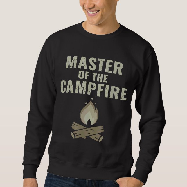 Sudadera Camping Master De La Fogata (Anverso)