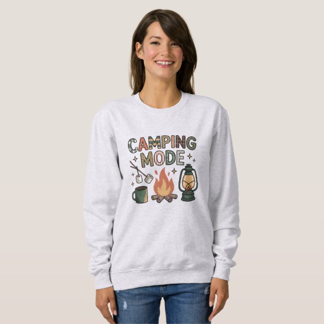 Sudadera Camping Mode  (Anverso completo)