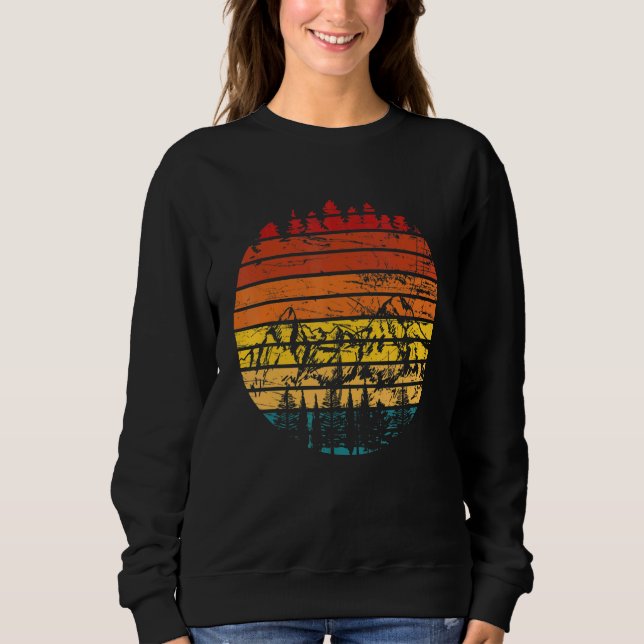 Sudadera Camping Natu para excursionistas de montaña (Anverso)