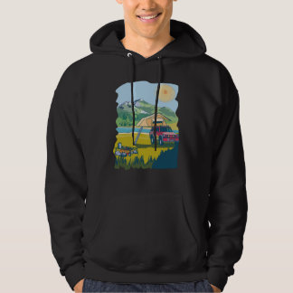 Sudadera Camping on the Lake Retro 70s Cool Fun