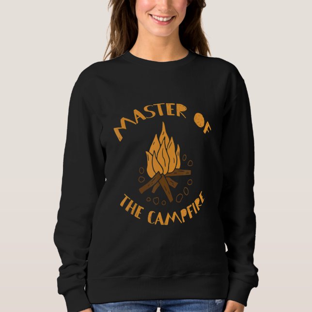 Sudadera Camping Outdoor Designs Master Of The Campfire 1 (Anverso)