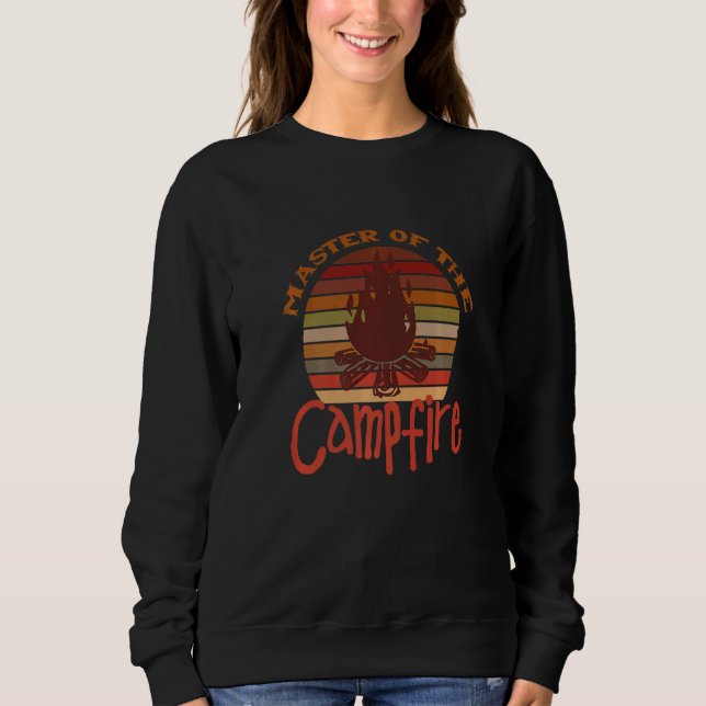Sudadera Camping Outdoor Designs Master Of The Campfire  1 (Anverso)