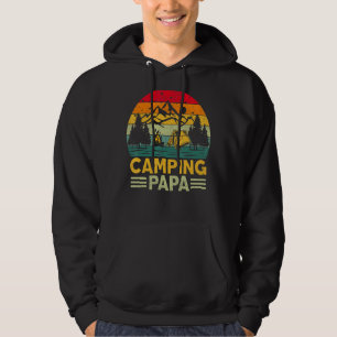 Sudadera Camping Papa Vintage Retro Camping padre