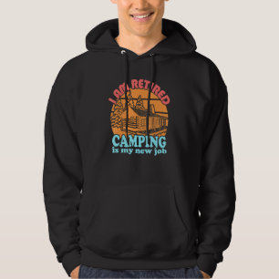 Sudadera Camping Retirado Es Mi Nuevo Campeón Retro De Trab