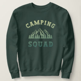 Sudadera Camping Squad Camping Montañas al aire libre
