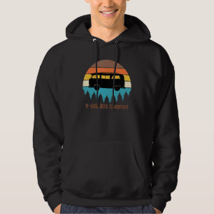 Sudadera Camping V-Dub Bus Sunset Retro