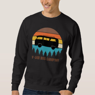 Sudadera Camping V-Dub Bus Sunset Retro