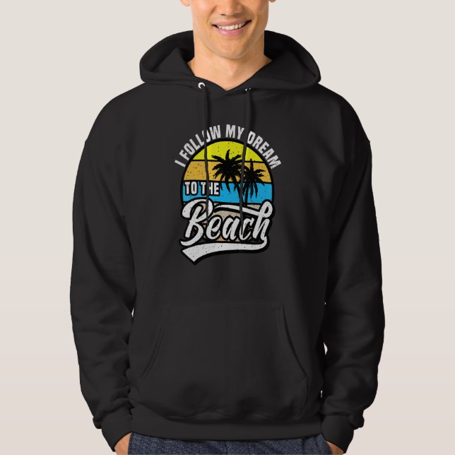 Sudadera Camping Vacaciones Verano al aire libre Beach Surf (Anverso)