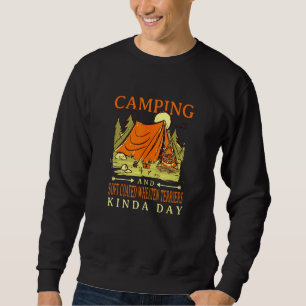 Sudadera Camping Y Ruedas Recubiertas Blancas Territorios M