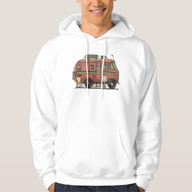 Sudadera Campista rv de la autocaravana de Travco (Anverso)