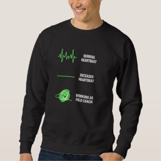 Sudadera Campo De Batalla Del Entrenador De Campo De La Pis