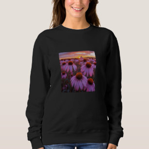 Sudadera Campo de la Conefluente Bonito Gráfico de la puest
