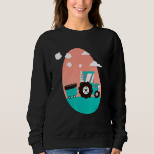 Sudadera Campo de la Naturaleza de Agricultor de Tractor Ag